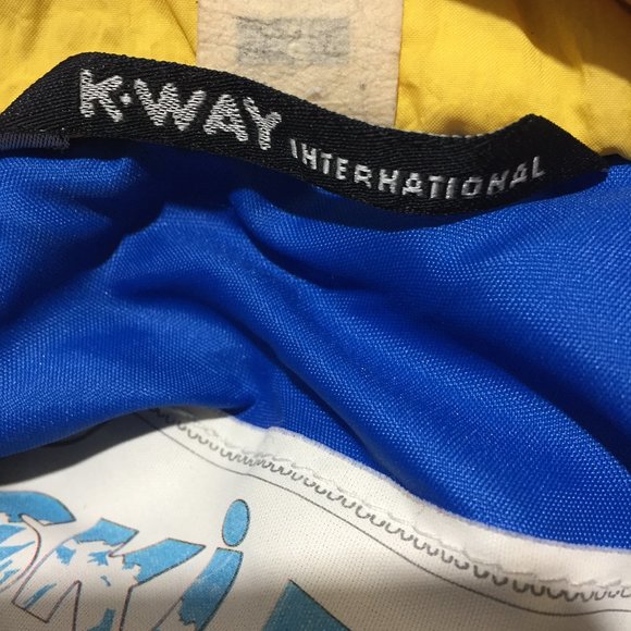 VINTAGE K-WAY INTERNATIONAL SKI FUN JACKETS SIZE S - Picture 9 of 10